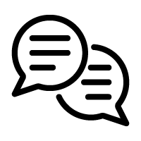 Support icon single 20 chat