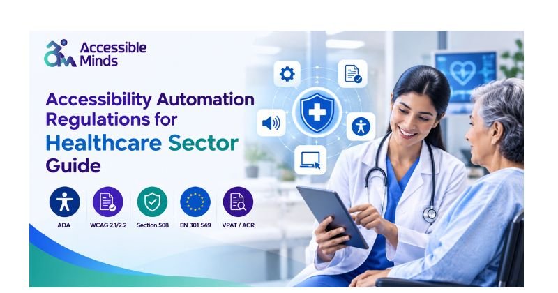 accessibility automation regulations for Healthcare sector